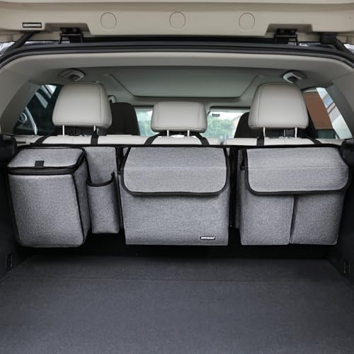 Deluxe Trunk and Backseat Organizer for Medium or Large Size SUVs & RVs