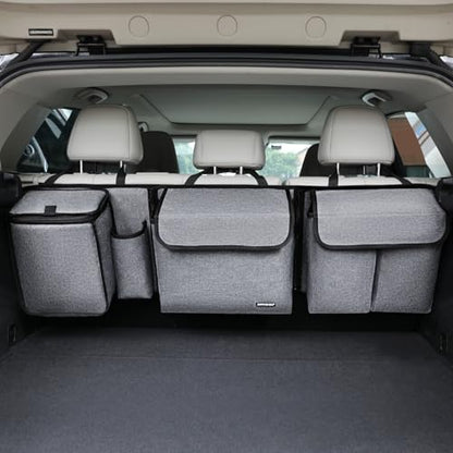 Deluxe Trunk and Backseat Organizer for Medium or Large Size SUVs & RVs