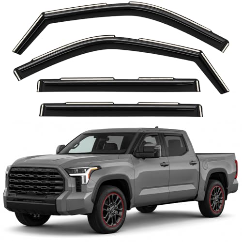 Window Deflectors Smoke Tinted In