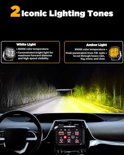 Color Play Series 3" LED Pods Hyper Spot Beam Driving Lights 2 (2 Count)