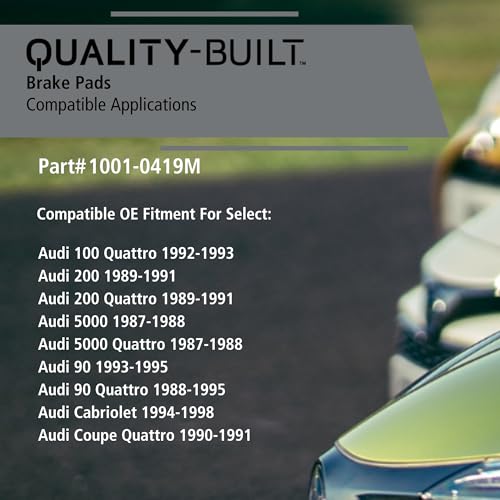 Front Semi Metallic Brake Pads