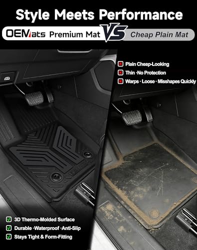 2 Piece Front Premium Color TPE Floor Mats