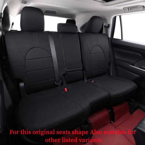Custom Seat Covers Compatible with Select Toyota Camry Hybrid LE