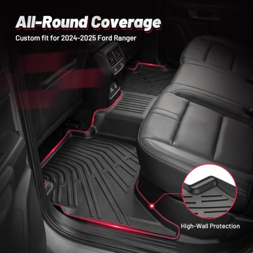 Floor Mats for Ford Ranger 2024 2025
