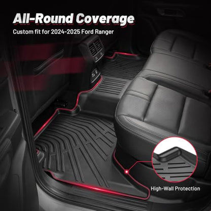Floor Mats for Ford Ranger 2024 2025