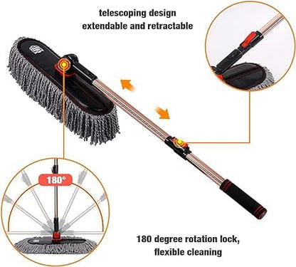 Car Duster Exterior with Extendable Handle