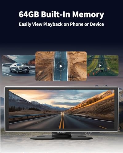 Portable Wireless CarPlay Screen for Car