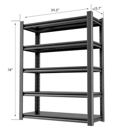 5 Tier Garage Shelving (2 Count)