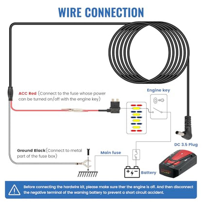 Radar Detector Hardwire Kit