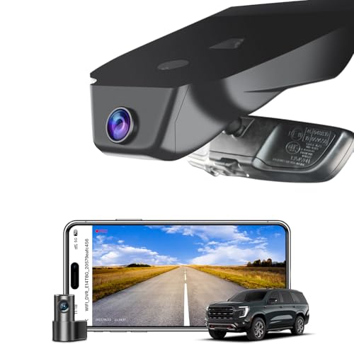 Front 4K & Rear 1080P Dash Cam for GMC Yukon