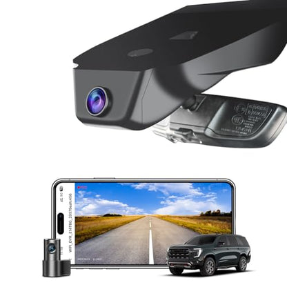 Front 4K & Rear 1080P Dash Cam for GMC Yukon