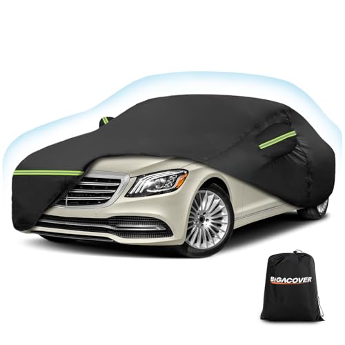 for Mercedes Benz S Car Cover Waterproof All Weather Heavy Duty Protection