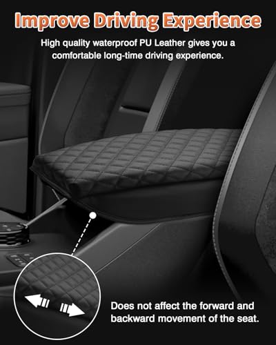 Center Console Cover for Ford Ranger 2024 2025 2026 Accessories