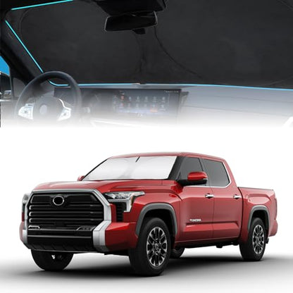 for Tundra 2020 Windshield Sunshade Car Window Sun Shade Custom Fit 2007