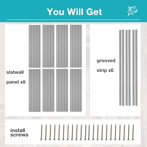 Slatwall Panel Wall Storage Systems