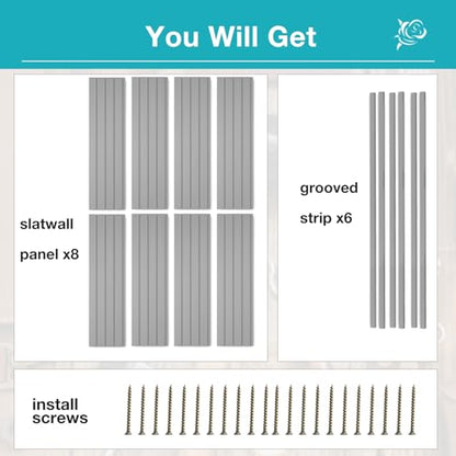 Slatwall Panel Wall Storage Systems