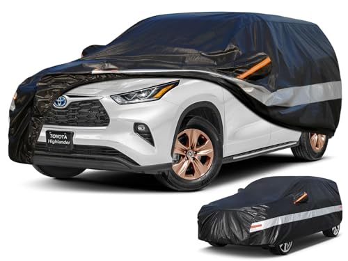 10 Layers SUV Car Cover Custom Fit for Toyota Highlander