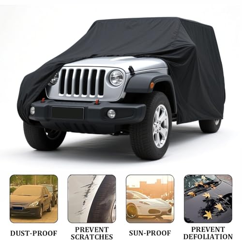 Fit FIndoor Car Cover Replace for Jeep Wrangler 4 Door 2006