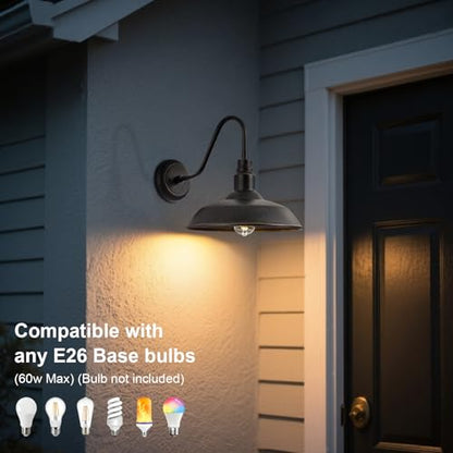 Gooseneck Outdoor Light Fixture