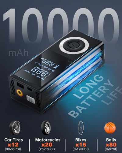 Tire Inflator Portable Air Compressor