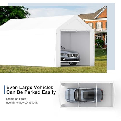 Carport 10‘ x 20’ Garage Car Canopy w