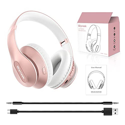 Wireless Bluetooth Headphones Over Ear V6.0 HiFi Stereo with Mic