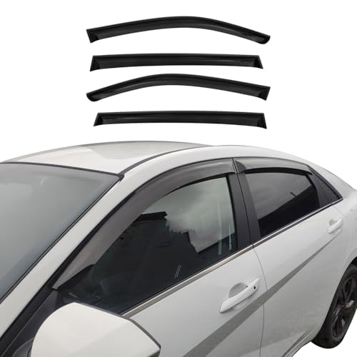 Window Visor Vent Rain Deflector for Honda Civic Hatchback 2006
