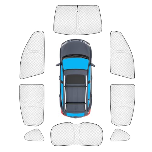 8pcs Thicken Full Car Window Shades for Hyundai Santa Fe Sport 5 Seats Accessories 2013