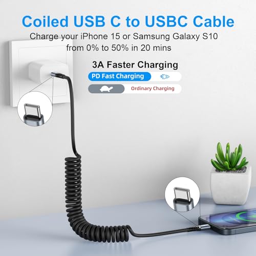 USB C to USB C Cable [3FT+6FT]