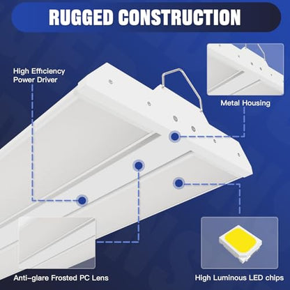 300W LED Linear High Bay Light (4 Count)