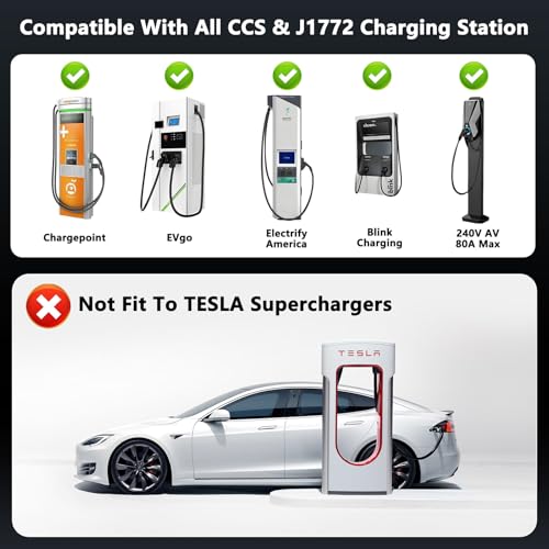 CCS & J1772 to Tesla