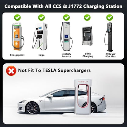 CCS & J1772 to Tesla
