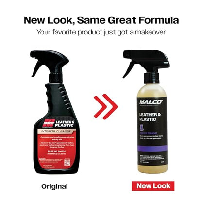 Leather & Plastic Cleaner for Automotive Interior Surfaces (16 Fl Oz)