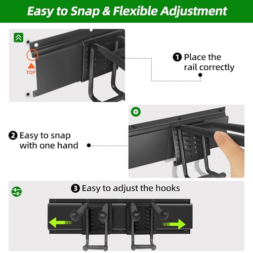 48 in Garage Tool Organizer Wall Mount