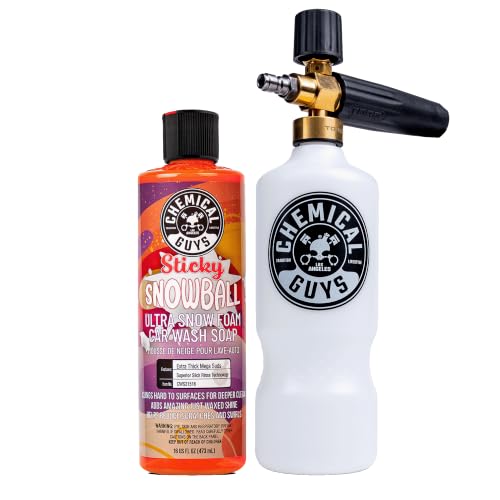 TORQ Foam Cannon & Sticky Snowball Snow Foam Soap Kit (16 Fl Oz)