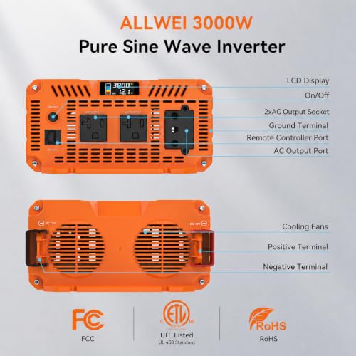 3000 Watt Pure Sine Wave Inverter