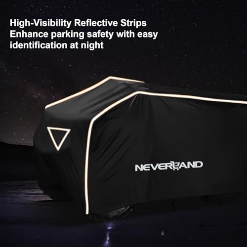 ATV Cover 420D Waterproof Heavy Duty 4 Wheeler Cover for Honda L
