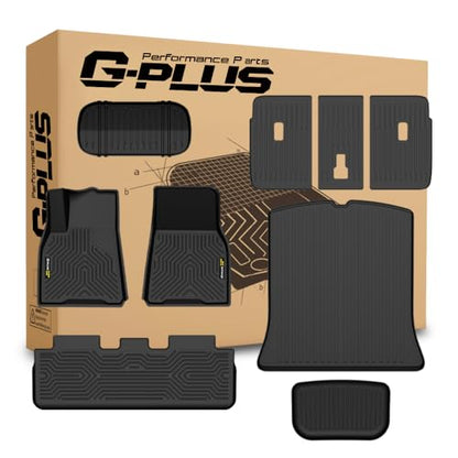 TPE Floor Mats Cargo Liner Fit Tesla Model Y Juniper 2024