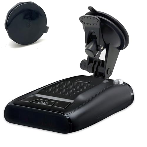 Super Suction Radar Detector Windshield Suction Cup Mount Compatible w