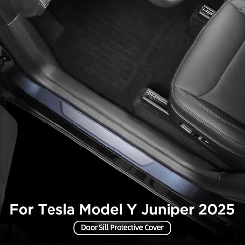 5PCS Door Sill & Seat Protectors for Tesla Model Y Juniper 2025+