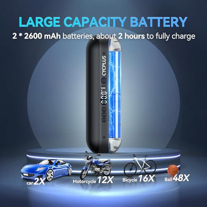 Portable Electric Tire Inflator Bike Pump