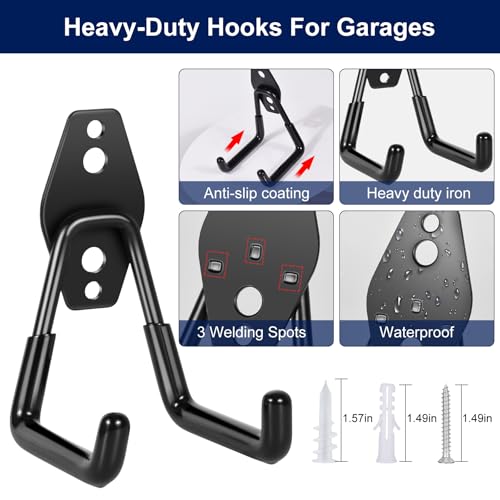 18 Pack Garage Hooks (18 Count)