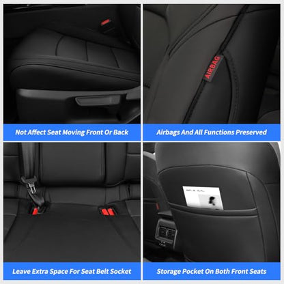 Camry Seat Covers Custom Fit for 2025 2026 Toyota Camry Hybrid (4 Count)