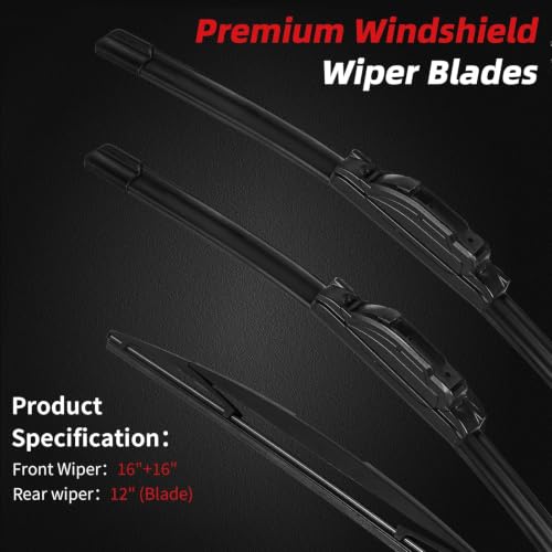 Windshield Wiper Blade Replacement for Jeep Wrangler JL 2018