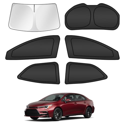 Windshield Sun Shade for Toyota Corolla 2020 (6 Count)