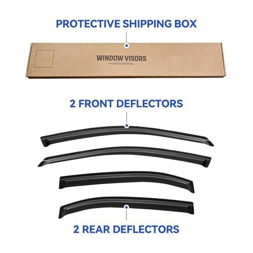 Window Visors Rain Guards for 2006