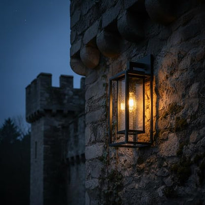 21" Outdoor Wall Light Fixtures Waterproofed Exterior Lantern W (2 Count)