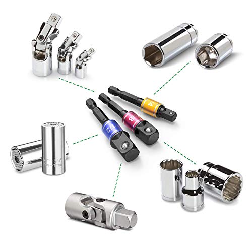 Socket Adapter Extension Set (3 Count)