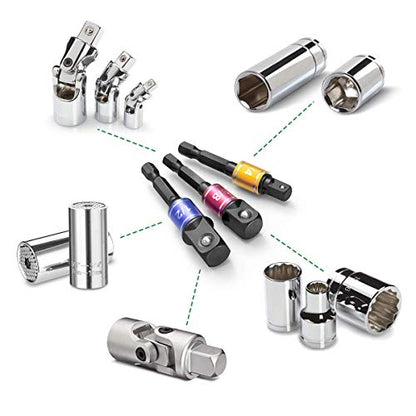 Socket Adapter Extension Set (3 Count)