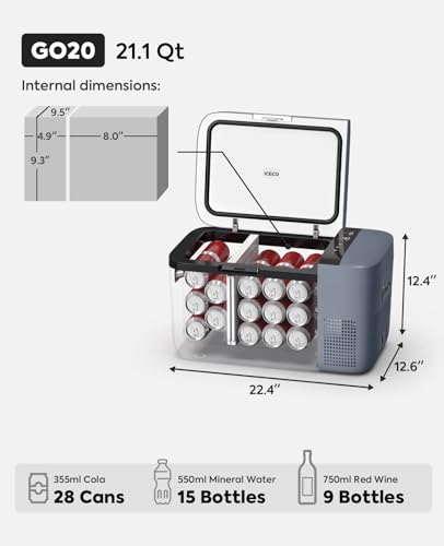 GO20 Dual Zone 12V Refrigerator
